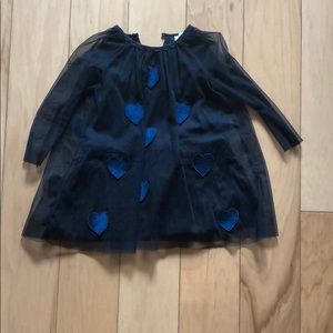 Stella McCartney Kids navy heart dress